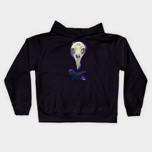 CROW SKULL Kids Hoodie